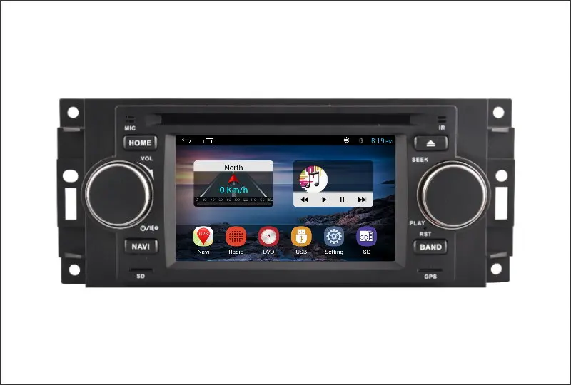 Cheap YESSUN Car DVD Player GPS Navigation Android For Chrysler 300C / For Dodge RAM / For Jeep Grand Cherokee Audio Video Multimedia 3