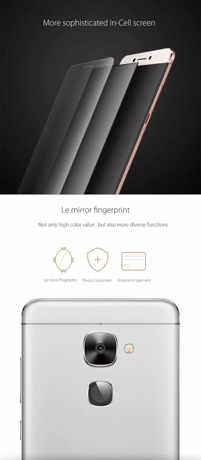 Original Letv LeEco Le 2 X620 3GB RAM 32GB ROM Mobile Phone Octa Core 5.5" FHD 16MP Fingerprint ID