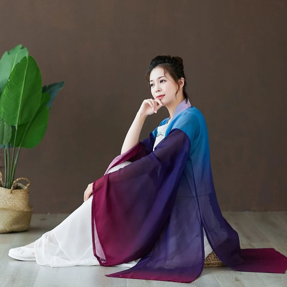 LZJN Chinese Traditional Clothing Ancient Princess Clothing National Hanfu Outfit Stage Dress Folk Dance Costume Women Hanfu (22)