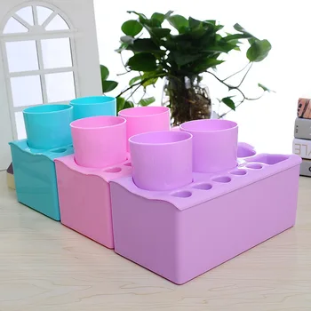 

Hot Sale Multifunctional Toothbrush Toothpaste Holder Storage Box Bathroom Accessories Set Tooth Brush Holder