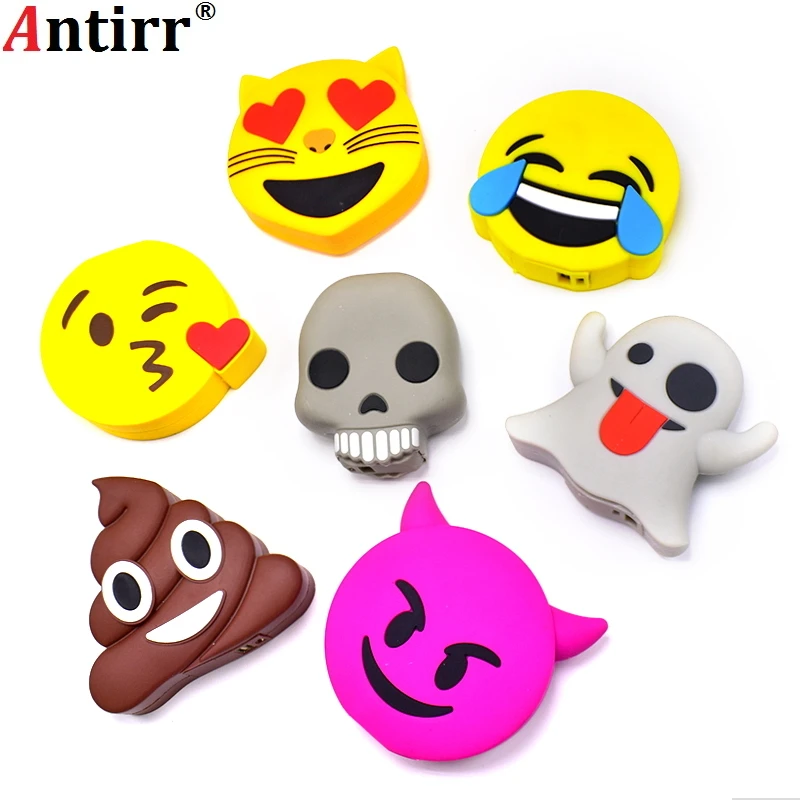 Beste Emjoy power bank Kus Glimlach tranen demon Eenhoorn Cartoon powerbank 2600 mah Externe lader batterij voor android telefoon voor iphone