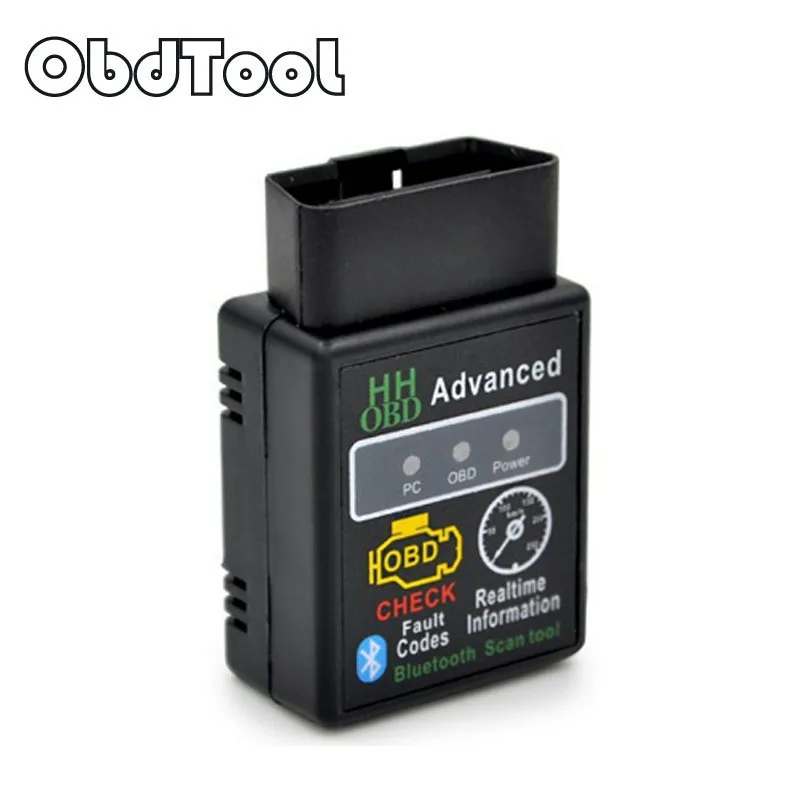 

ObdTool ELM327 HH OBD Advanced Bluetooth 1.5 ODB2 OBDII Car Auto Diagnostic ELM 327 V1.5 Scanner Tool High Quality Pic25k80