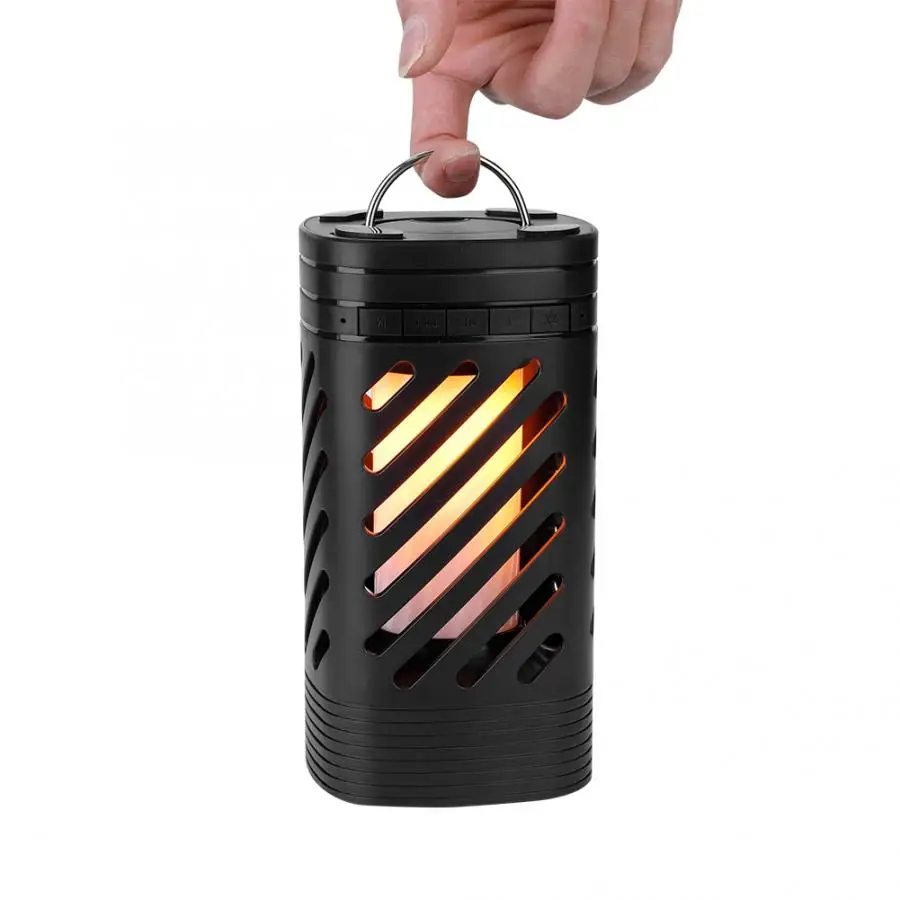 

speakers computer New Portable Wireless Bluetooth Speaker LED Flame Lamp Speaker USB Stereo Music bluetooth speaker waterproof