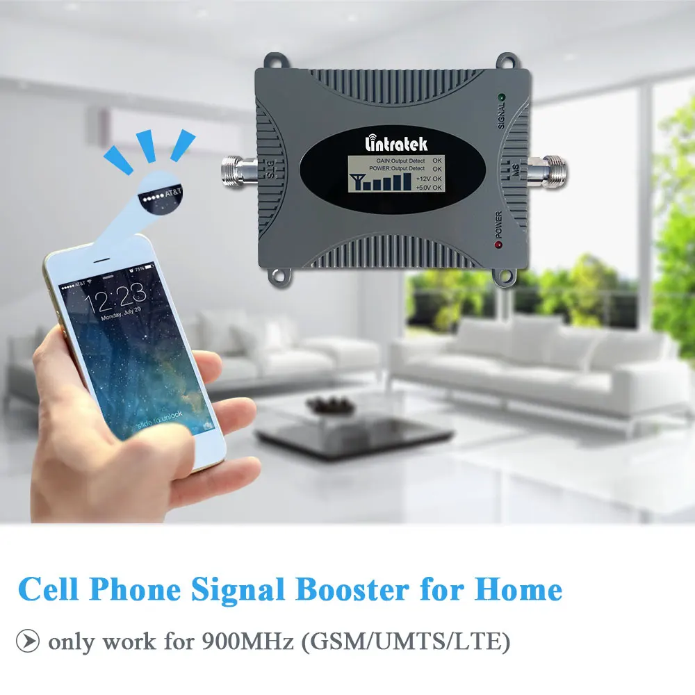 Lintratek GSM 900MHz Cellular Signal Booster