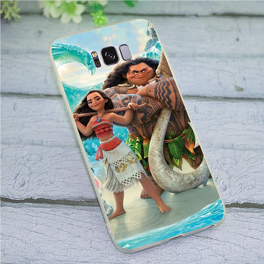 Чехлы на заднюю крышку телефона Moana для Galaxy samsung S9 Plus S10e M10 M20 M30 S7 Edge S6 S8 S10 Note 8 10 Cool