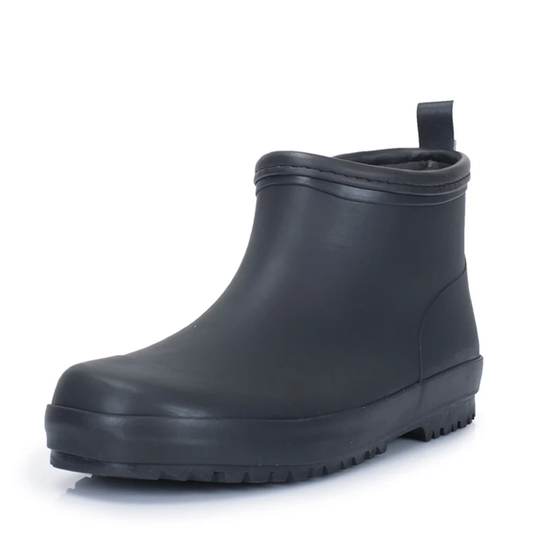 en de courte 2017 caoutchouc bottes noir vente nouvelle CerdxoB