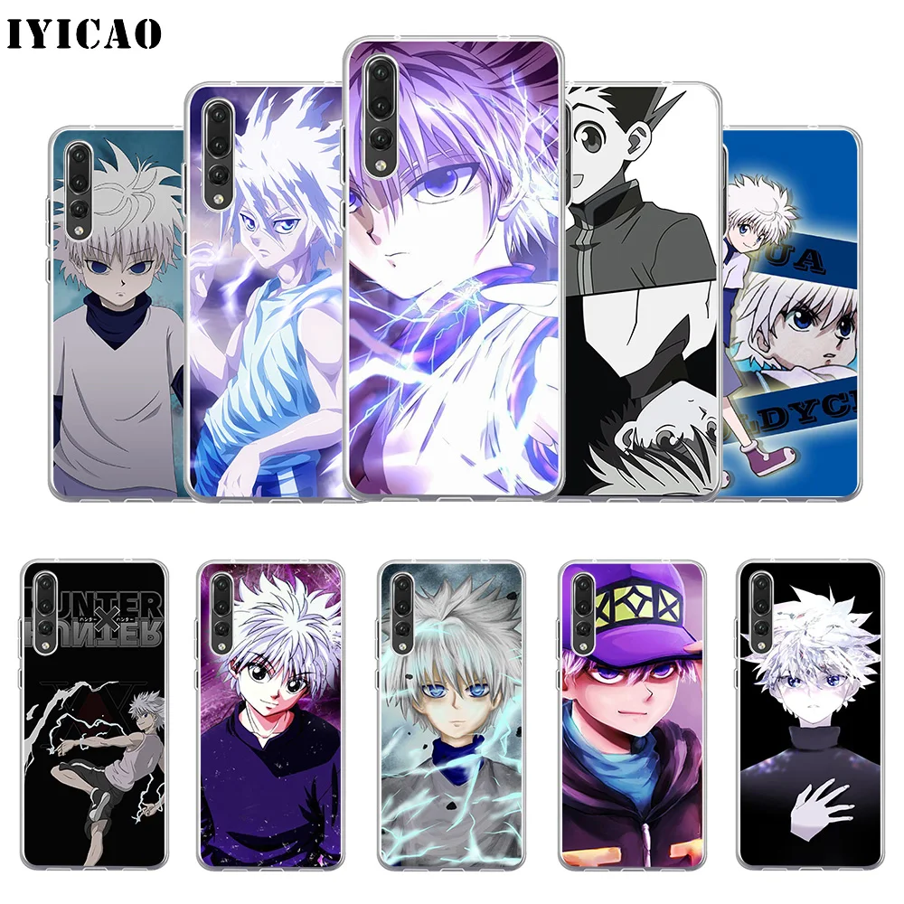 IYICAO Killua Zoldyck hunter x Мягкий силиконовый чехол для телефона Huawei P30 P20 Pro P10 P9 P8 Lite P Smart TPU |