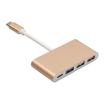 TC26 USB3.1 Type-c USB HUB Adapter Splitter with Micro USB Power Port Computer Laptop Accessories USB Multi-functional Type TC26 USB3.1 Type-c USB HUB Adapter Splitter with Micro USB Power Port Computer Laptop Accessories USB Multi-functional Type