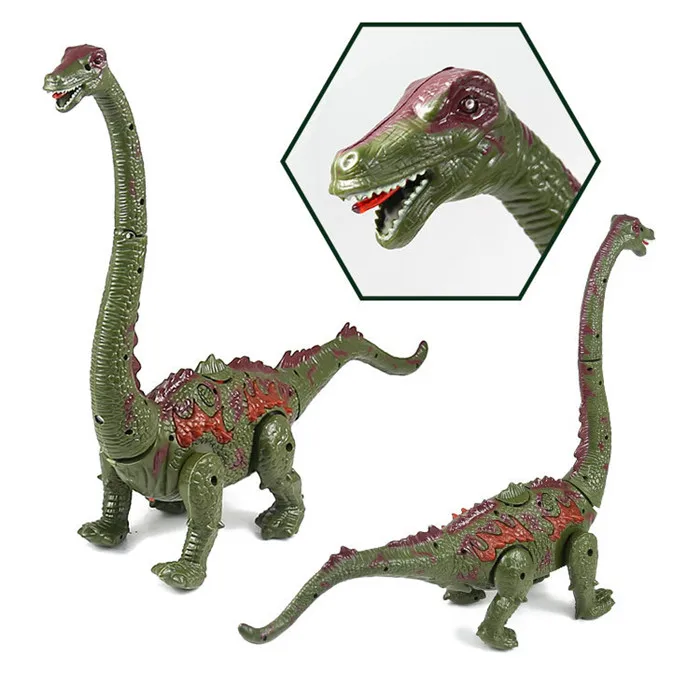 Children Toys Electric Walking Dinosaur Toy Long Neck Lay Eggs Projection Lights Roar Sounds Kids Christmas Birthday Gifts