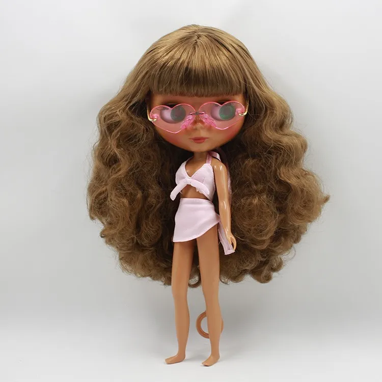 ICY Nude Blyth кукла серия No.230BL0623 темно-коричневые волосы 1/6 BJD