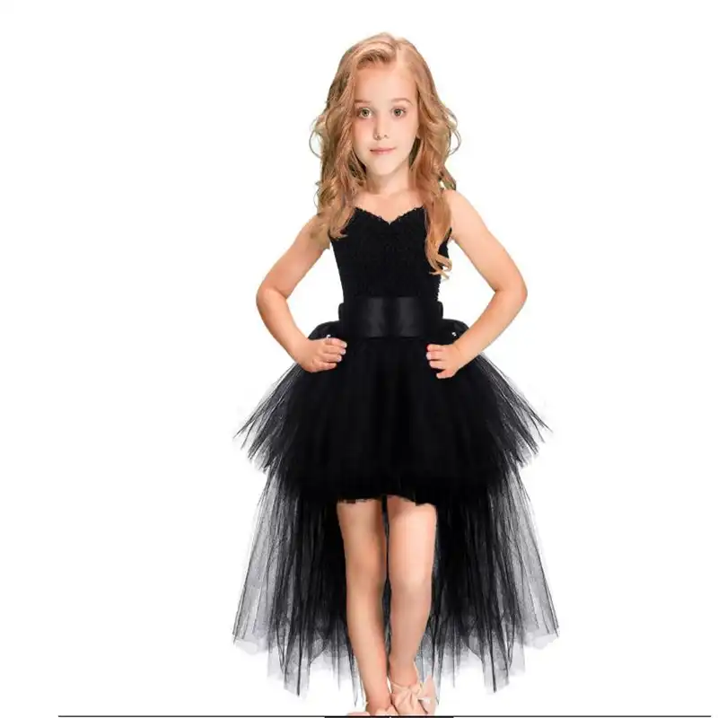 black tutu dress for little girl