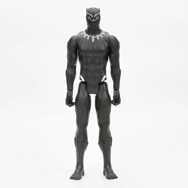 30 см Черная пантера ПВХ фигурка Титанов герой серии Marvel игрушки Мстители фигурки супер герой Коллекция Модель Куклы Игрушки