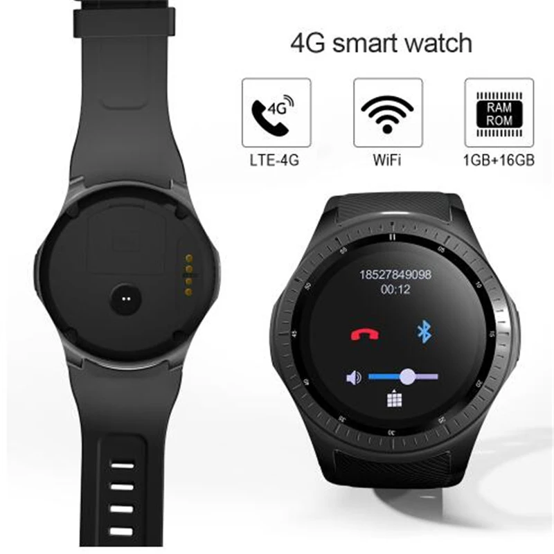 Смарт часы мужские цветные LF25 4G IPS HD дисплей 1 3 дюйма Android 7.1.1 GPS Bluetooth Гб + 16 ГБ 600