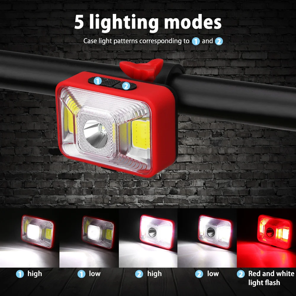 Perfect Waterproof 200Lumens Front Bike Lamp LED Warning Front Light Bicycle Light USB Rechargeable Lamp Bike Hiking Camping Headband 1 Perfect Waterproof 200Lumens Front Bike Lamp LED Warning Front Light Bicycle Light USB Rechargeable Lamp Bike Hiking Camping Headband 1