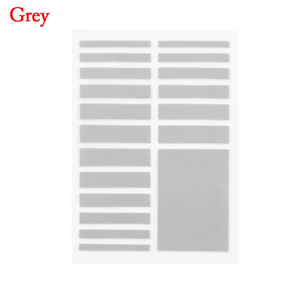 Grey 1 аппликации Растяжка для колец набор невидимое кольцо внутреннее кольцо наклейка размер Регулировочная панель для свободные кольца ювелирные аксессуары - Цвет: Grey
