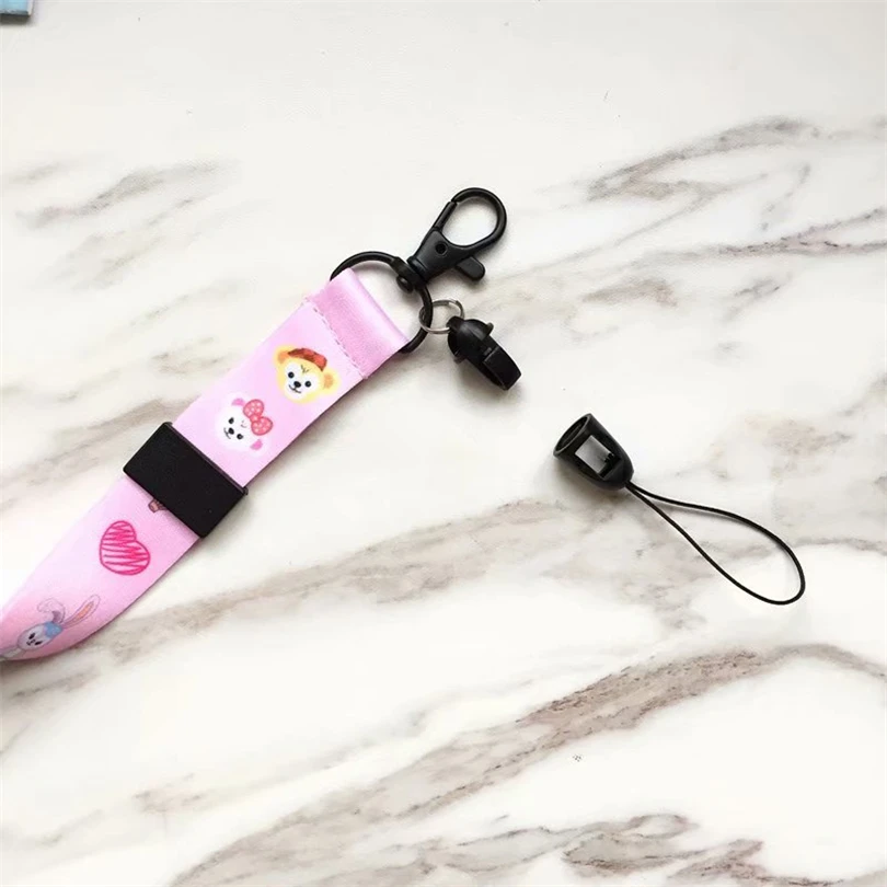 لطيف الكرتون الرقبة حزام اسهم للمفاتيح ID بطاقة رياضة أحزمة هاتف المحمول USB شارة حامل DIY شنق حبل الوهق الحبل
