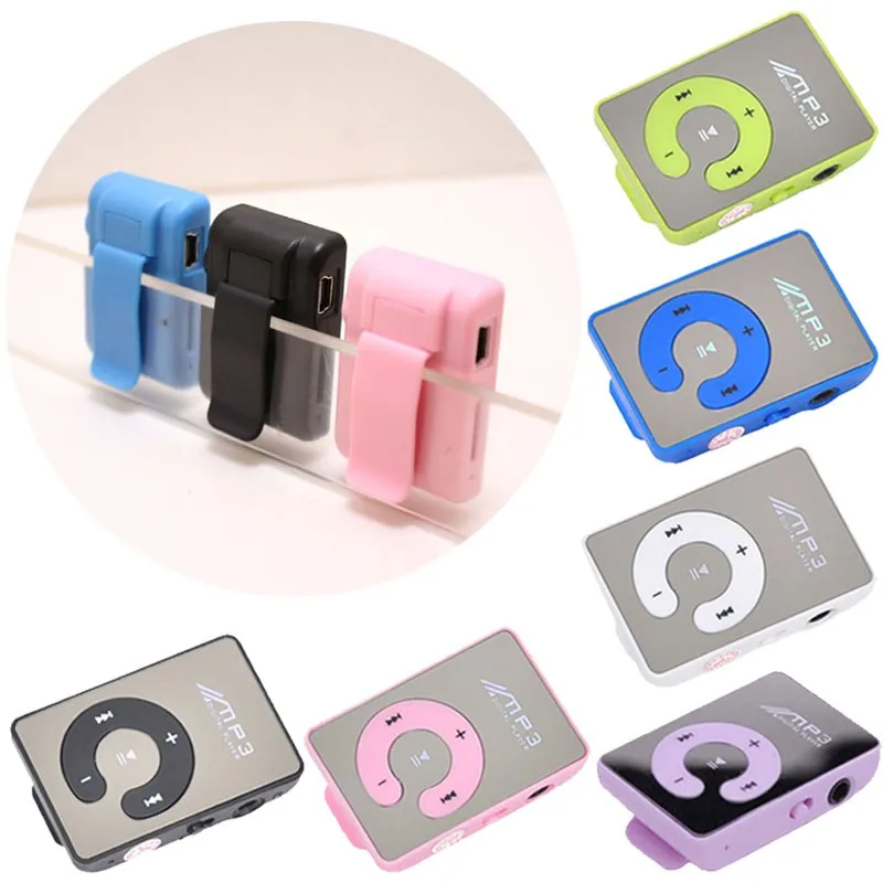 Mosunx 2020 Новое поступление зеркальный зажим USB 2 0 цифровой Mp3 музыкальный плеер