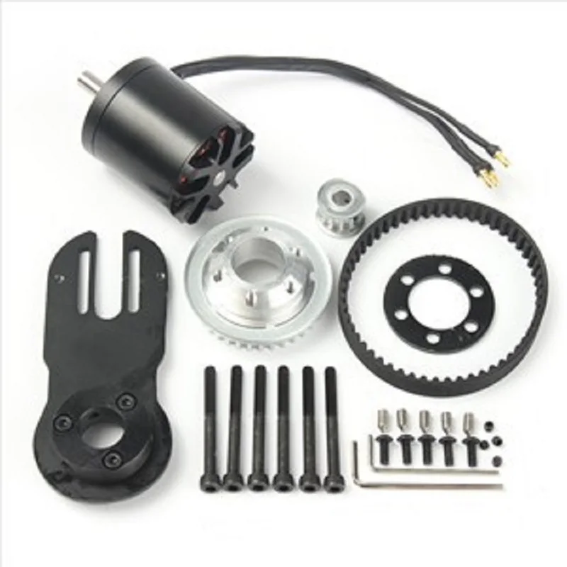 Cintos e Kit de Motor Motor de Engrenagem 83mm 90mm 97mm Skate Elétrico 1800 w Motor 5 m de Engrenagem 270 Milímetros Montar Peças Riserpad