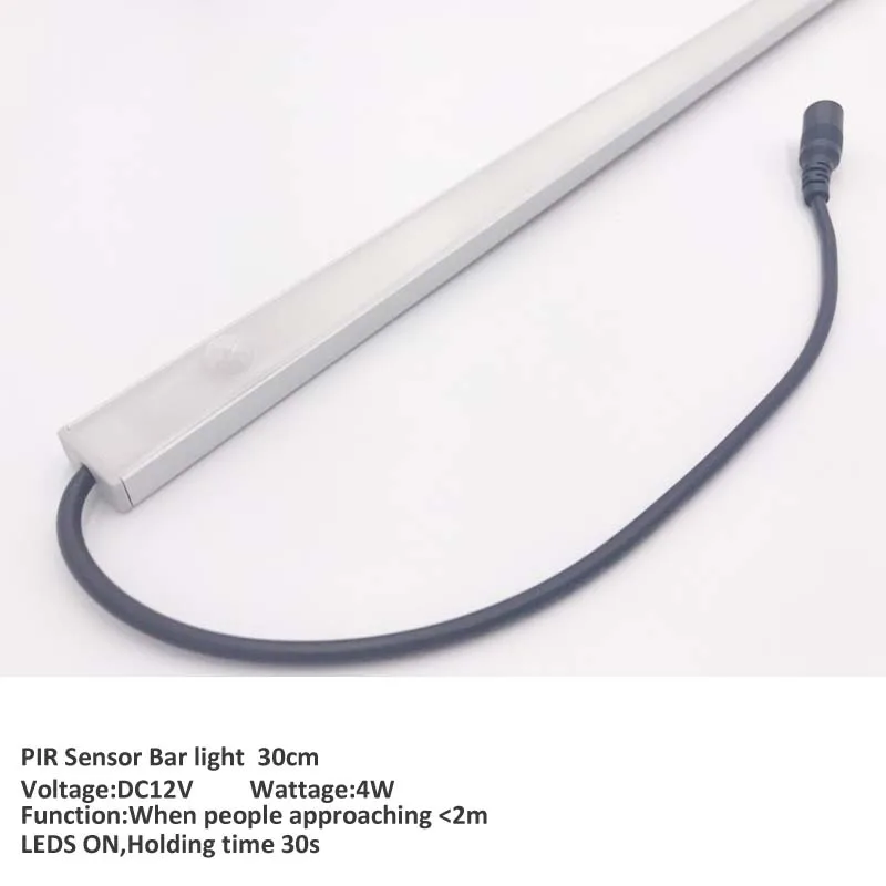 Flat led PIR Sensor bar