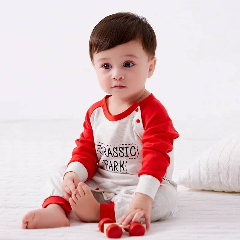 

2019 brand new 0-24M newborn baby children clothes female baby boy multicolor printing body cute baby tights long sleeves