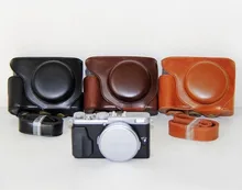 Caméra Vidéo Sac PU Dur Cas Pour Fujifilm Fuji FinePix X70 Caméra