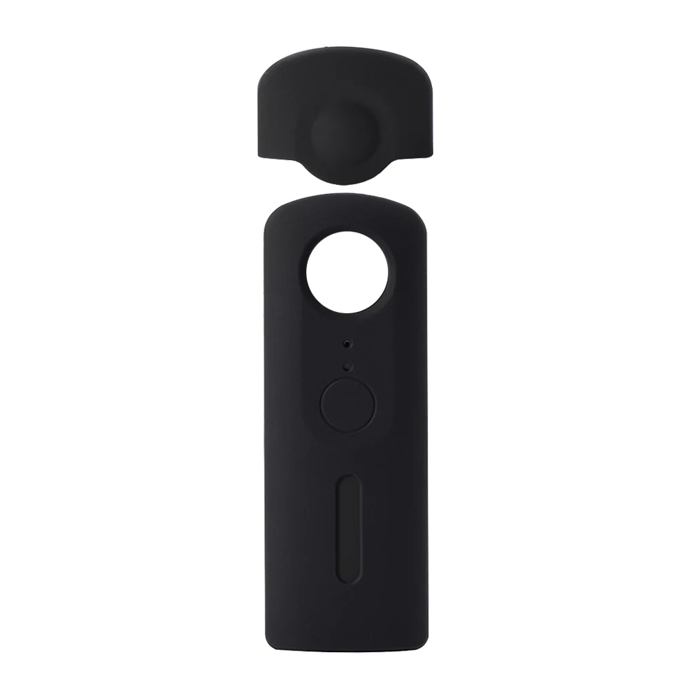 Andoer силиконовый Камера чехол с объективом Кепки для Ricoh Theta V 360 градусов Камера чехол; защитный чехол для Ricoh Theta V