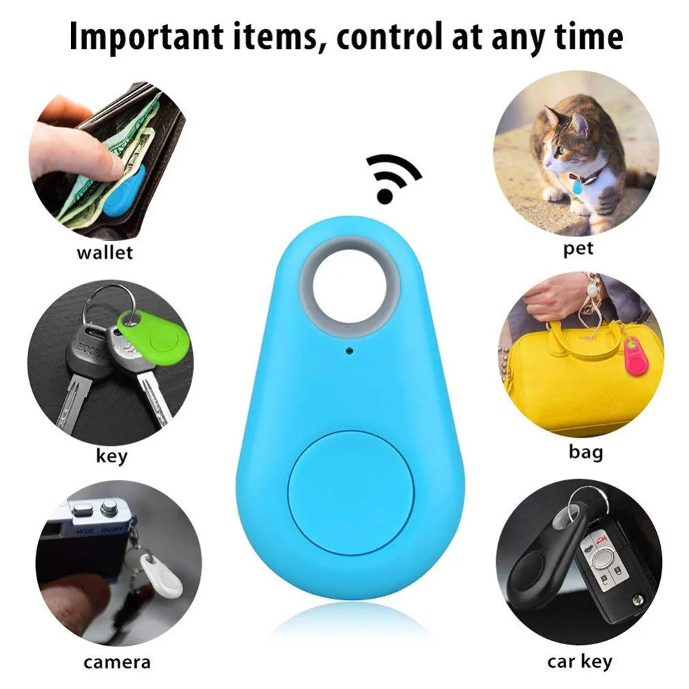  1Pcs Mini GPS Tracker Haustier Hund Katze Tracker Bluetooth Alarm GPS Locator Anti Verloren Diebsta