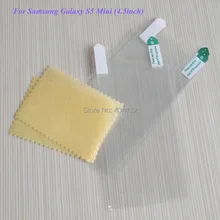 500 шт./лот) 4.5 ''мобильный телефон Ясно Защитные плёнки для Samsung Galaxy S5 Mini Плёнки