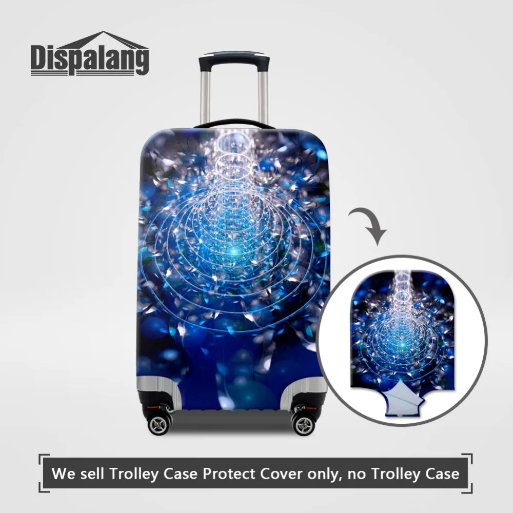 suitcase with zipper cover