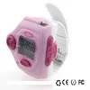 1 Pair Wrist Watch Walkie Talkie handy 2 Two Way Radio rado-watch For Couple LCD Intercom Digital Walkietalkie CB Transceiver - Цвет: pink Wrist Watch