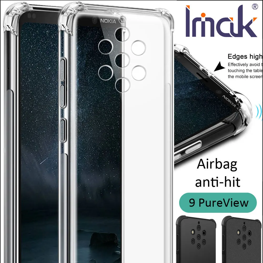 IMAK подушка безопасности Чехол для Nokia 9 puобзор ударопрочный противоударный