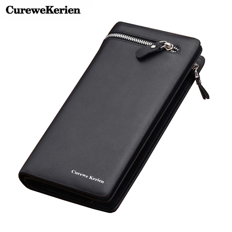

Handy Long Portomonee Klachi Cuzdan Male Men Wallet Clutch Phone Money Bag Coin Purse Walet Business Card Holder Vallet Kashelek