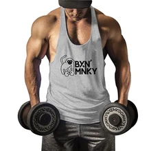 Loose font b Workout b font Waistcoat font b Men s b font Tank Top Clothing