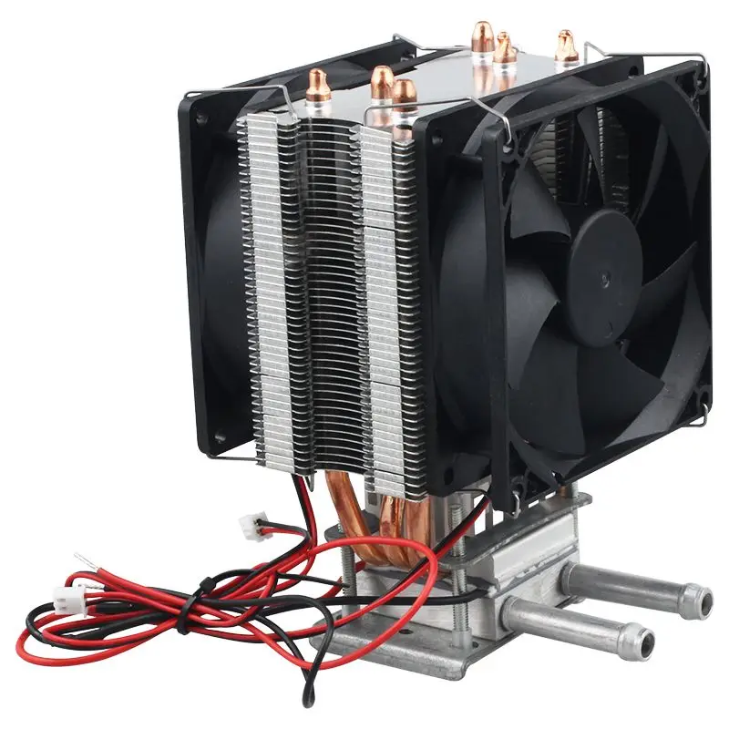 

Thermoelectric Peltier Refrigeration DIY Water Cooling System Cooler Device 12V