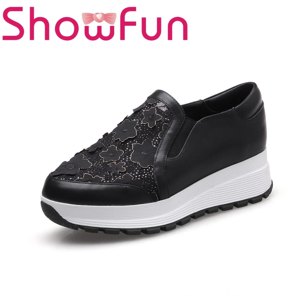 elastic band round toe flat heel men's sneakers