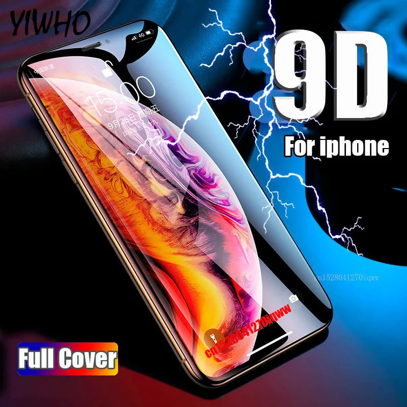 

9D Protective Glass on The Iphone 6 S Tempered Glas for I Phone Apple X XS Max XR XSMAX 7 7S 8 8S 6S Plus Screen Protector Film