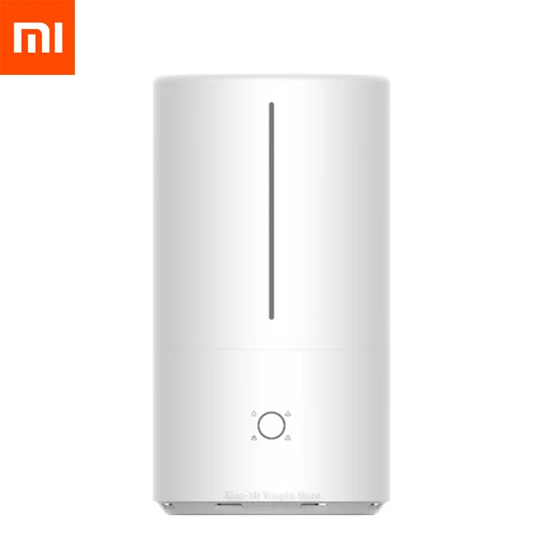 XIAOMI Mijia 4.5L умный стерилизационный увлажнитель для дома UV-C бактерицидная стерилизация свет шум увлажнитель Mijia приложение управление - Цвет: White