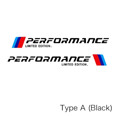 Airspeed автомобильные наклейки s M, автомобильные наклейки, автомобильные наклейки на дверь, аксессуары для BMW E46 F30 E90 E60 F20 F10 E36 E39 E87 E70 G30 - Название цвета: Black
