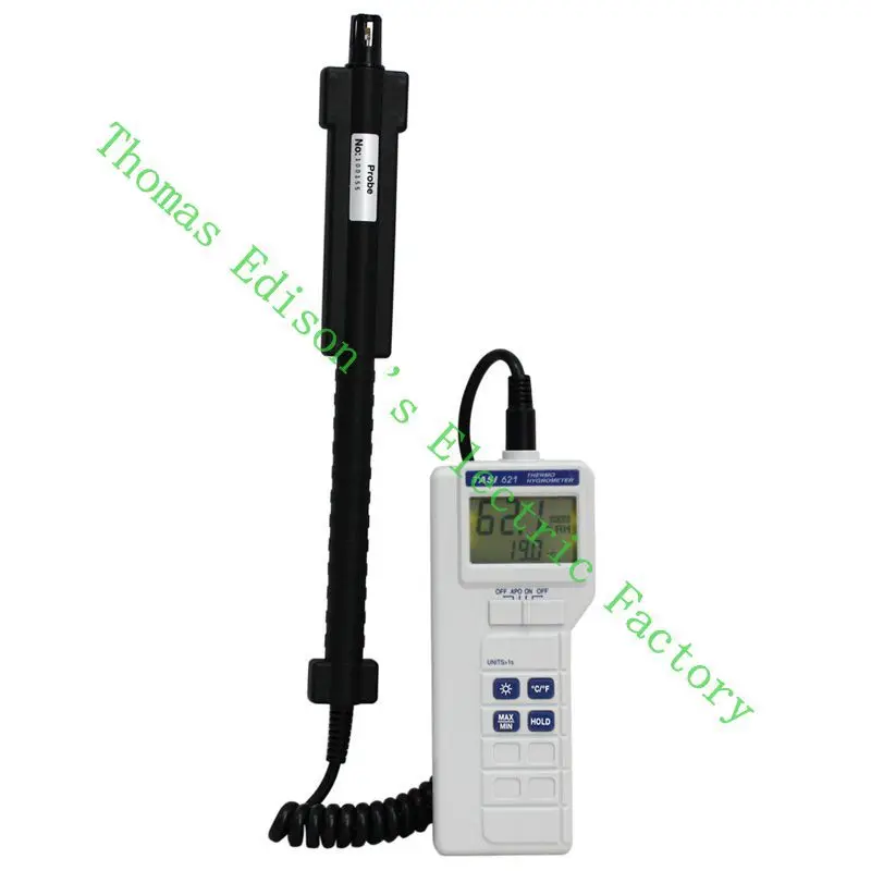 

High Quality TASI-621 Split Thermo-Hygrometer Digital Humidity and Temperature Meter Hygrometer Thermometer 0 to 100% R.H. Range
