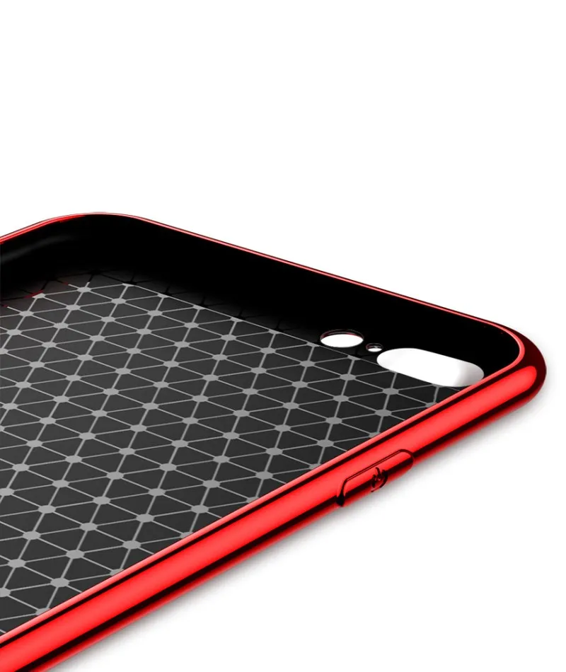 الفاخرة الهجين إطار زجاجي قوي للهاتف المحمول ل iphone 6 7 8 زائد للصدمات بالكهرباء الإطار الغلاف الخلفي ل iphone XS XR ماكس حالة