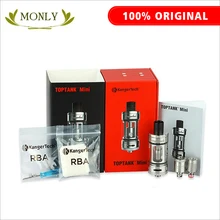 Original Kanger Toptank Mini Atomizer kit Black White SS Red Color Kanger Sub Ohm Tank for