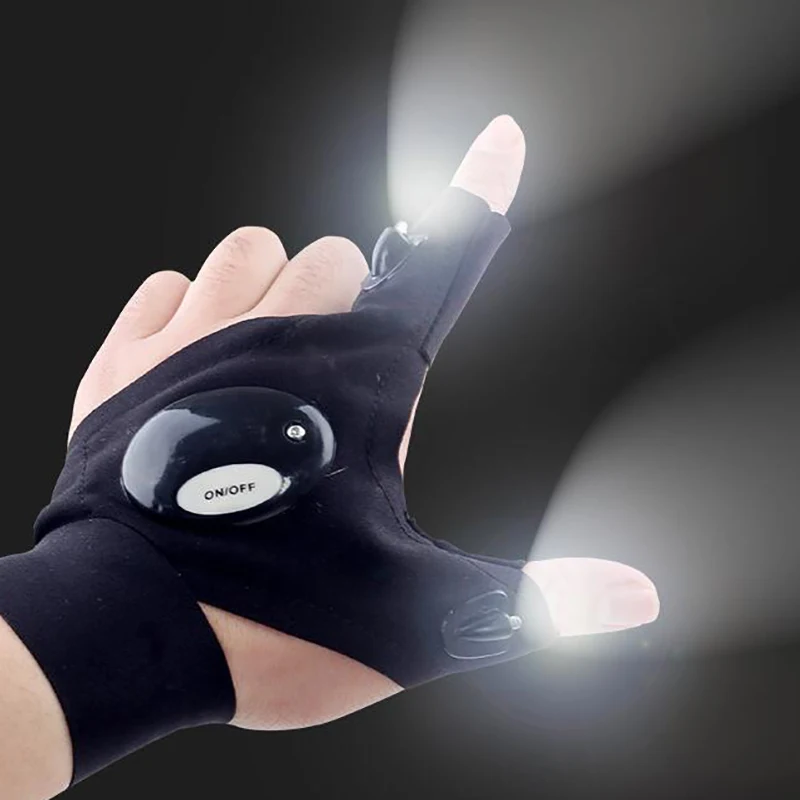 

Archery Finger Tab with Light Shooting Hunting Hand Protector Bow Gloves Fit Recurve Bow Tradition American Hunting Bow