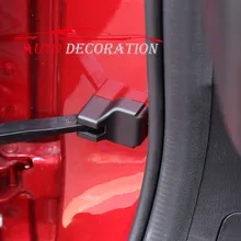 For Mazda CX-5 CX5 2nd Gen 2017 2018 Car styling Black Interior Accessories Door Rust Lock Waterproof Protector Cover 4pcs