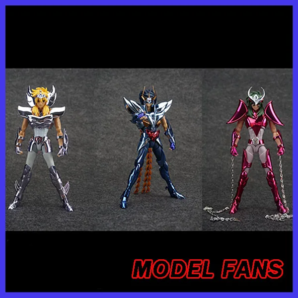 

MODEL FANS INSTOCK TJ model ex Phoenix ikki v3/ex Andromeda shun V3/ex Cygnus v3 Hyoga metal armor Myth Cloth Action Figure