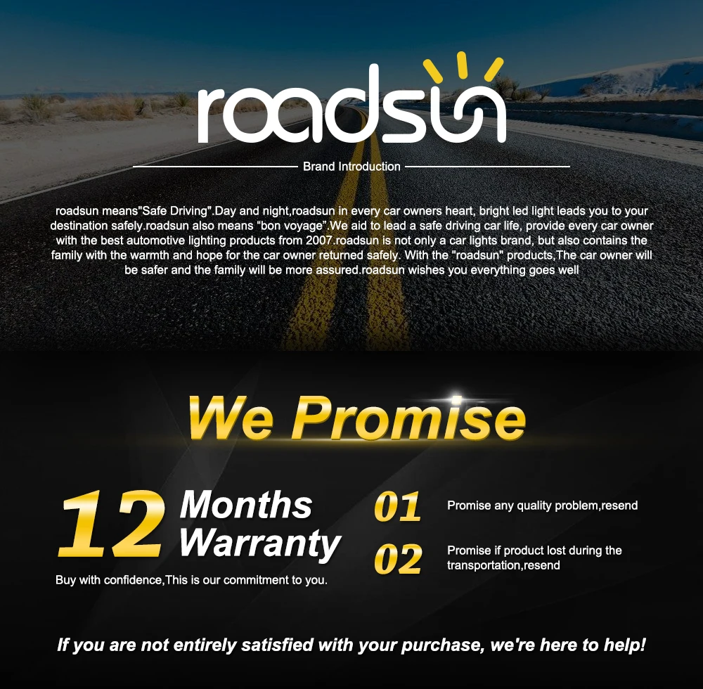 Roadsun 2 шт. автомобильных фар Светодиодный H7 светодиодный лампы H4 светодиодный H1 H7 H8 H11 комплект фар 9005 HB3 9006 HB4 для Авто 12V Светодиодный светильник 60 Вт 8000LM