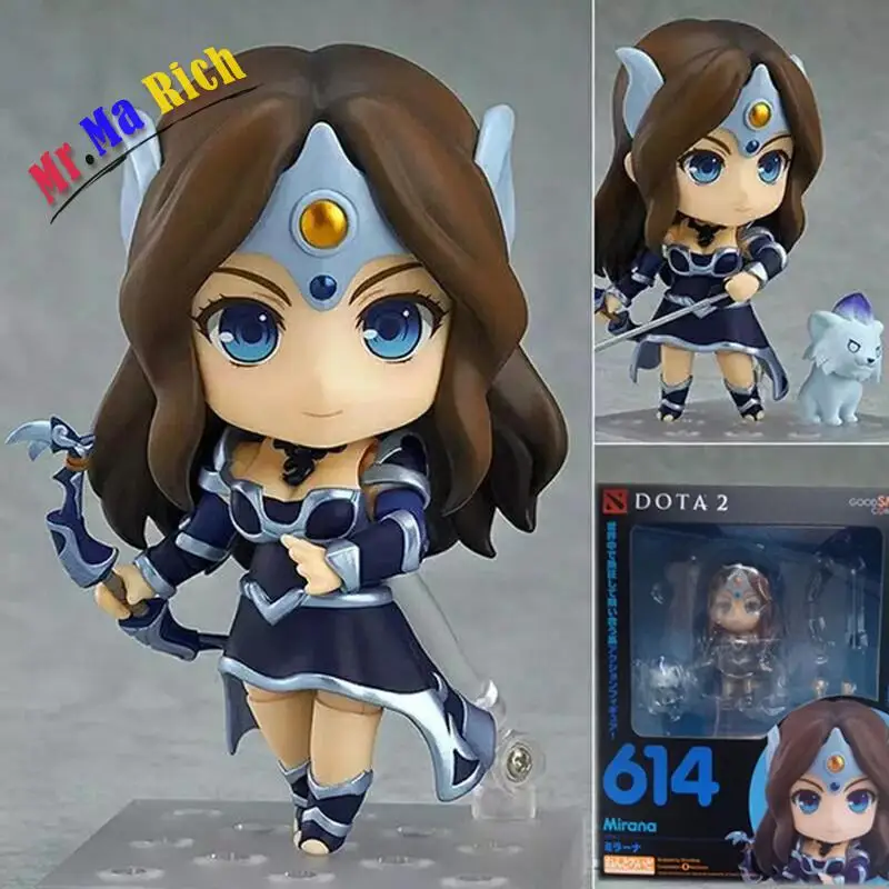  Gioco Dota 2 Mirana Nendoroid 614 Pvc Action Figure Collection Model Toy Doll