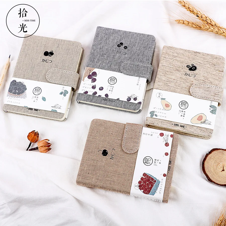 Creative buckle notebook diary book bullet journal beautiful