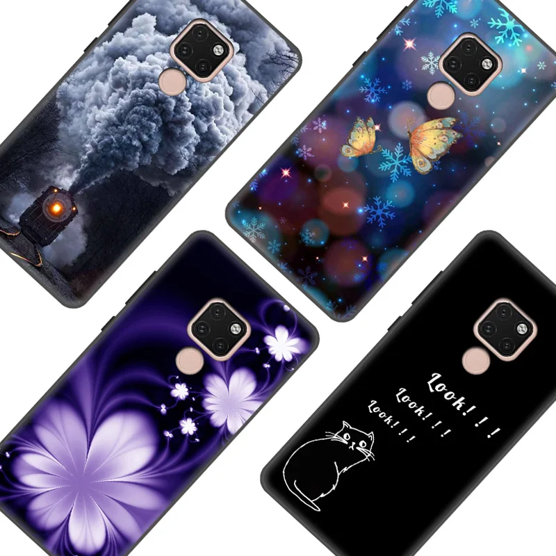 

Geruide For Huawei Mate 20 Pro Case High Quality Phone Black Back Cover Case For Huawei Mate 20X 20 X Mate20Pro Phone Case Cover