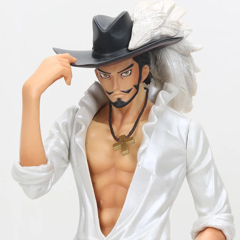 Аниме one piece Dracule Mihawk ПВХ фигурка одна деталь Sir Crocodile Doflamingo fugura коллекция игрушек