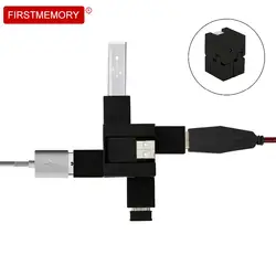 Mini USB 2,0 Здравствуйте-Скорость 5-Порты и разъёмы сплиттер Hub адаптер USB Hub мультиконнектор расширения для настольных ПК компьютер windows